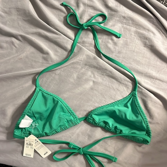 NWT Aerie Triangle bikini top - Picture 4 of 5